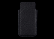 Iguana leather case for iPhone 5 (Navy Blue)
